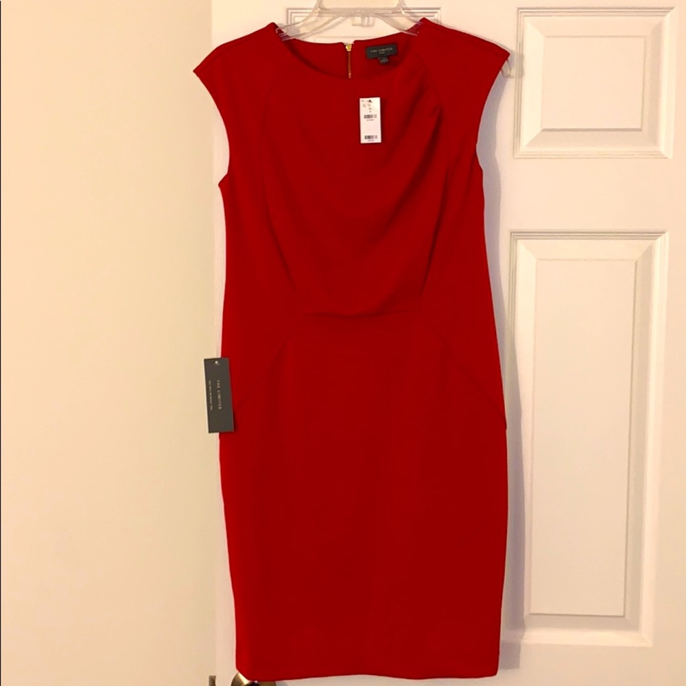 🍒fitted red dress 💃🏻